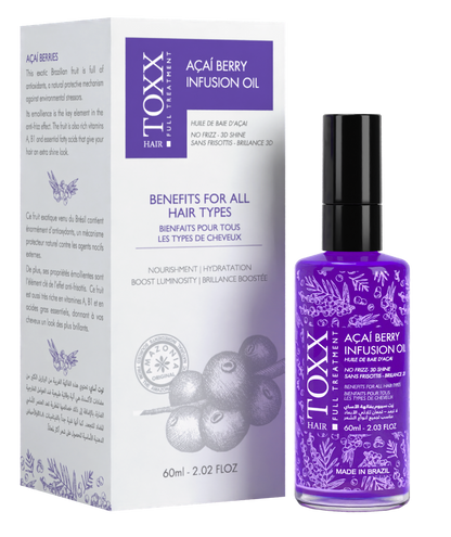 HAIR TOXX - Acai Berry Infusion Oil  (60ml)